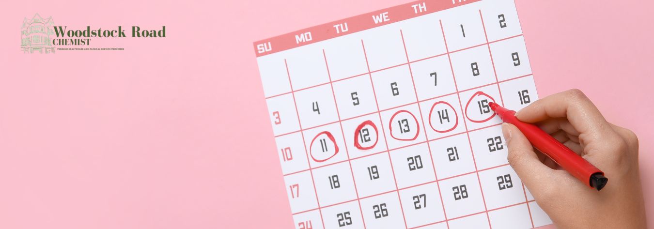 Period delay calendar